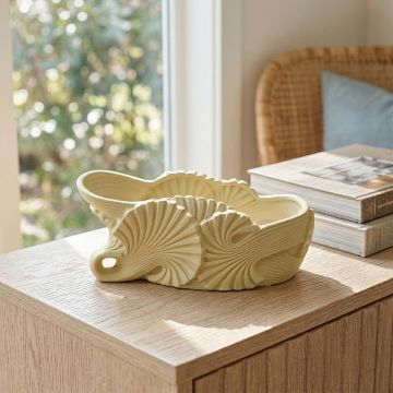 hyacinth mantle ceramic vase green main lifestyle