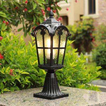 Fairy Outdoor Gate Light Black Main Lifestyle