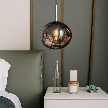 European Style Glass Shade Pendant Lamp Lifestyle