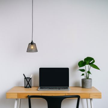 industrial style metal hanging pendant light main lifestyle