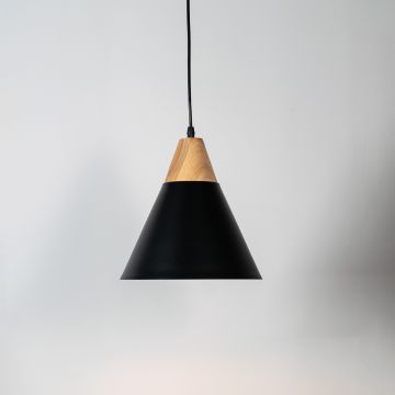 Empire Pendant Light - Black Light On White Background