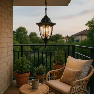Neuro Outdoor Hanging Light Large Lifestyle