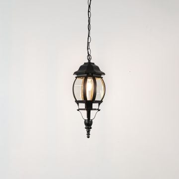 Pumpkin Outdoor Pendant Light Small Light On White Background