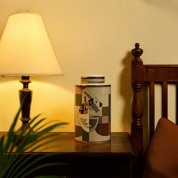 vintage ceramic jar small main lifestyle