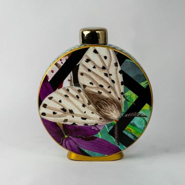 Tibor Ceramic Jar Large White Background