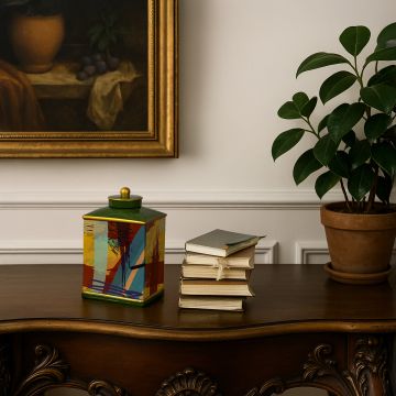 Tonala Mexico Ceramic Jar Small Lifestyle