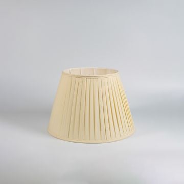 Pleated Empire Softback Lamp shade Off WhiteWhite Background 1