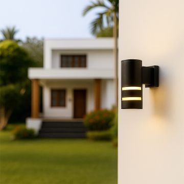 up down outdoor wall light small main lifestyle
