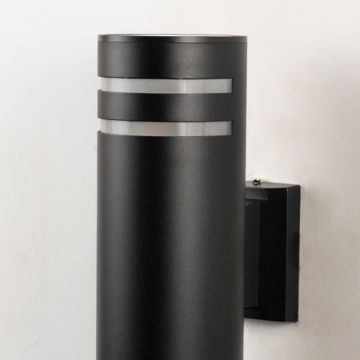 Up Down Outdoor Wall Light Large Closeup