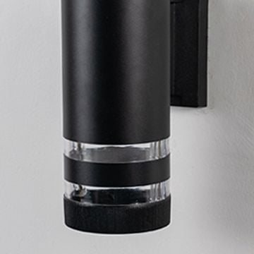 Northill Outdoor Wall Light Black Closeup