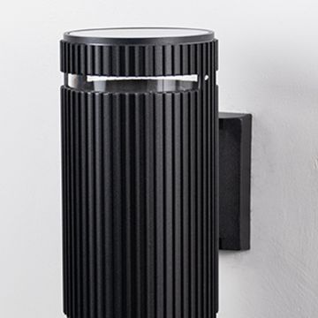 Northill Outdoor Up   Down Wall Light Black Closeup