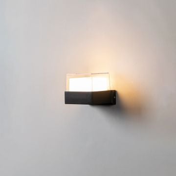 Coastal Outdoor Wall Light - Small Light On White Background