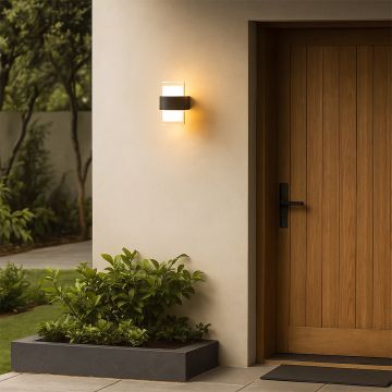 coastal up down outdoor wall light main lifestyle