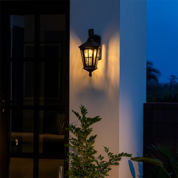 halla outdoor wall light down main lifestyle