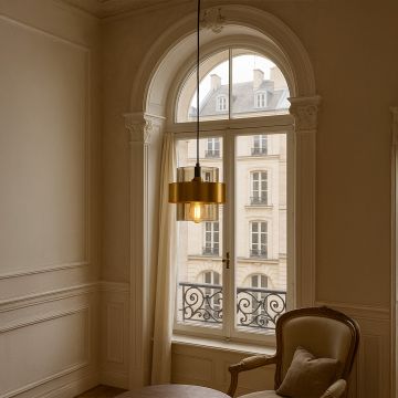 umanga glass hanging light main lifestyle