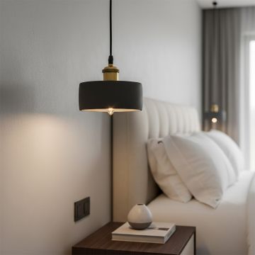 mono black pendant light main lifestyle