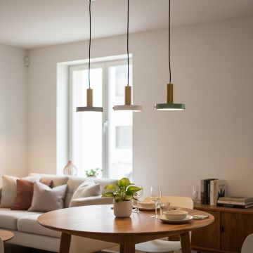 linear cluster circle pendant nordic light main lifestyle