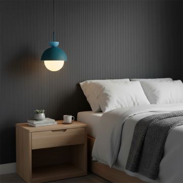 nordic macaroon pendant lamp dark blue sky blue main lifestyle