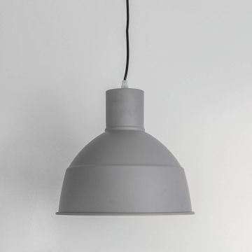 Gloria Grey Pendant light Light Off White Background