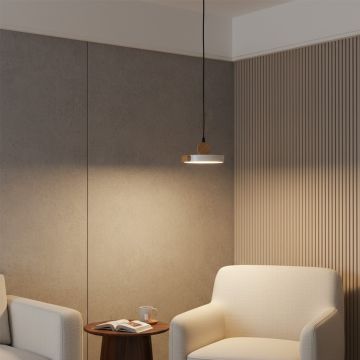 circle pendant nordic light white main lifestyle