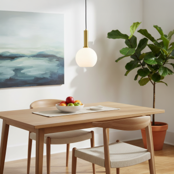 decorative pendant lamp globe main lifestyle