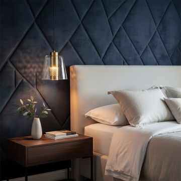 conical mesh hanging light transparent main lifestyle