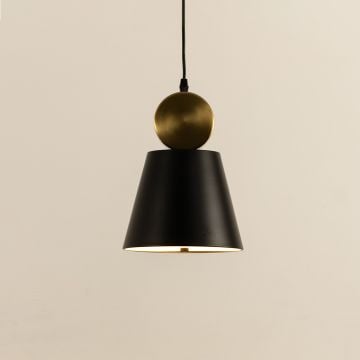 Gatik Drop Pendant Light Large Light On White Background