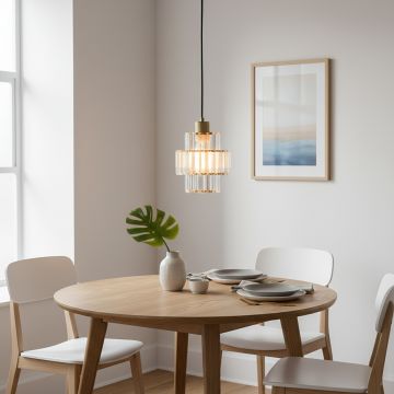 deco tiered crystal hanging light main lifestyle