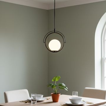 orbit globe metal hanging light black main lifestyle