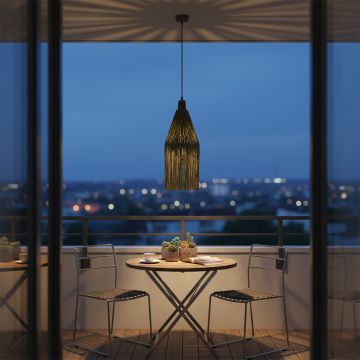 rio bottleneck hanging lamp main lifestyle