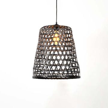 Sunray Bamboo Lamp Long Light On White Background