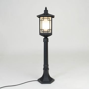 Carus Pier Pole Light Light on White Background