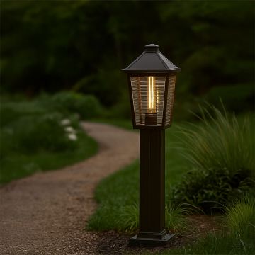 dakota outdoor pole light main lifestyle