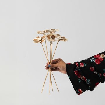 Sola Girassol Flower Set of 5 Hand Image