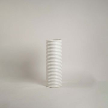 Gabina Ceramic Flower Vase White Background