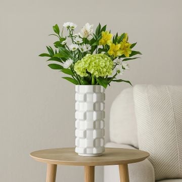 jara vase white main main lifestyle