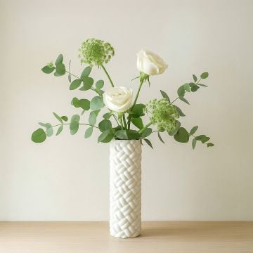 saifaldin vase grey main main lifestyle