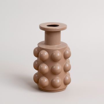 Simonia Vase - Peach White Background