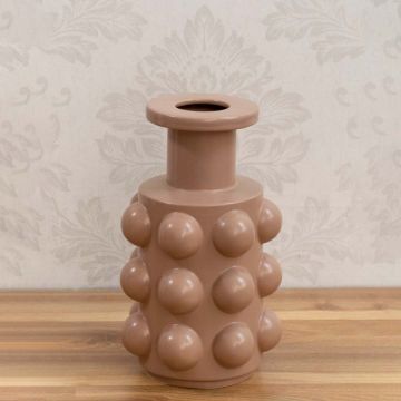 Simonia Vase Peach White Background 1