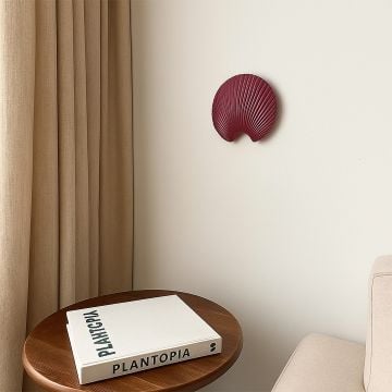 cebu hanging wall vase pink main lifestyle