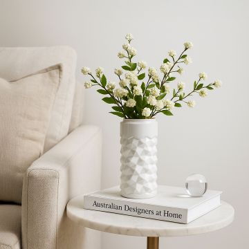 cascade vase white medium main main lifestyle