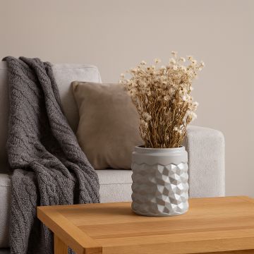 cascade vase grey main main lifestyle