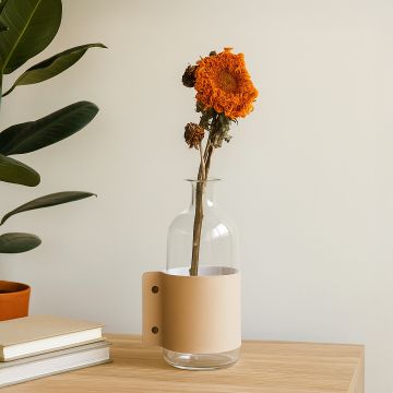 poppy glass vase medium main main lifestyle