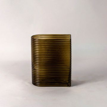 Eason Glass Vase White Background