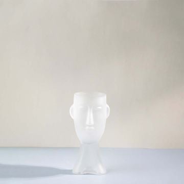 Stella Glass Vase Small White Background