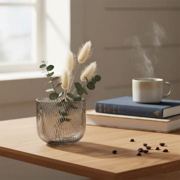 sevres modern glass vase small main lifestyle