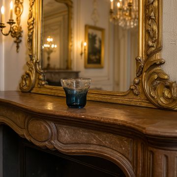 bubble short glass vase main lifestyle