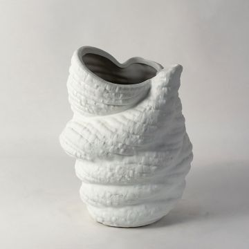 Decorative Ceramic Vase White White Background