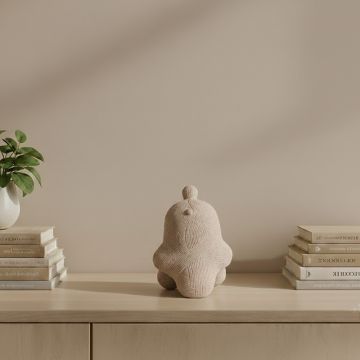 pink pox ceramic sculpture main lifestyle