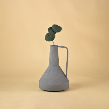 Funnel Vase - Dark Grey Lifestyle